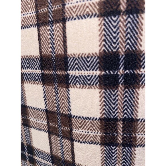 new womens shirt dress Plaid career school preppy clueless academia fairygoth M - Picture 8 of 10